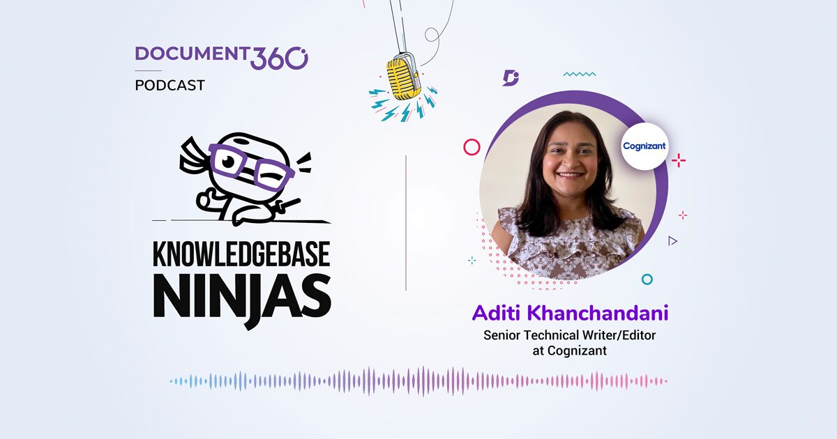 Keeping Documentation Simple and Readable with Aditi Khanchandani of Cognizant