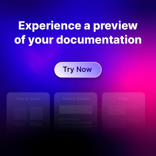 Request Documentation Preview